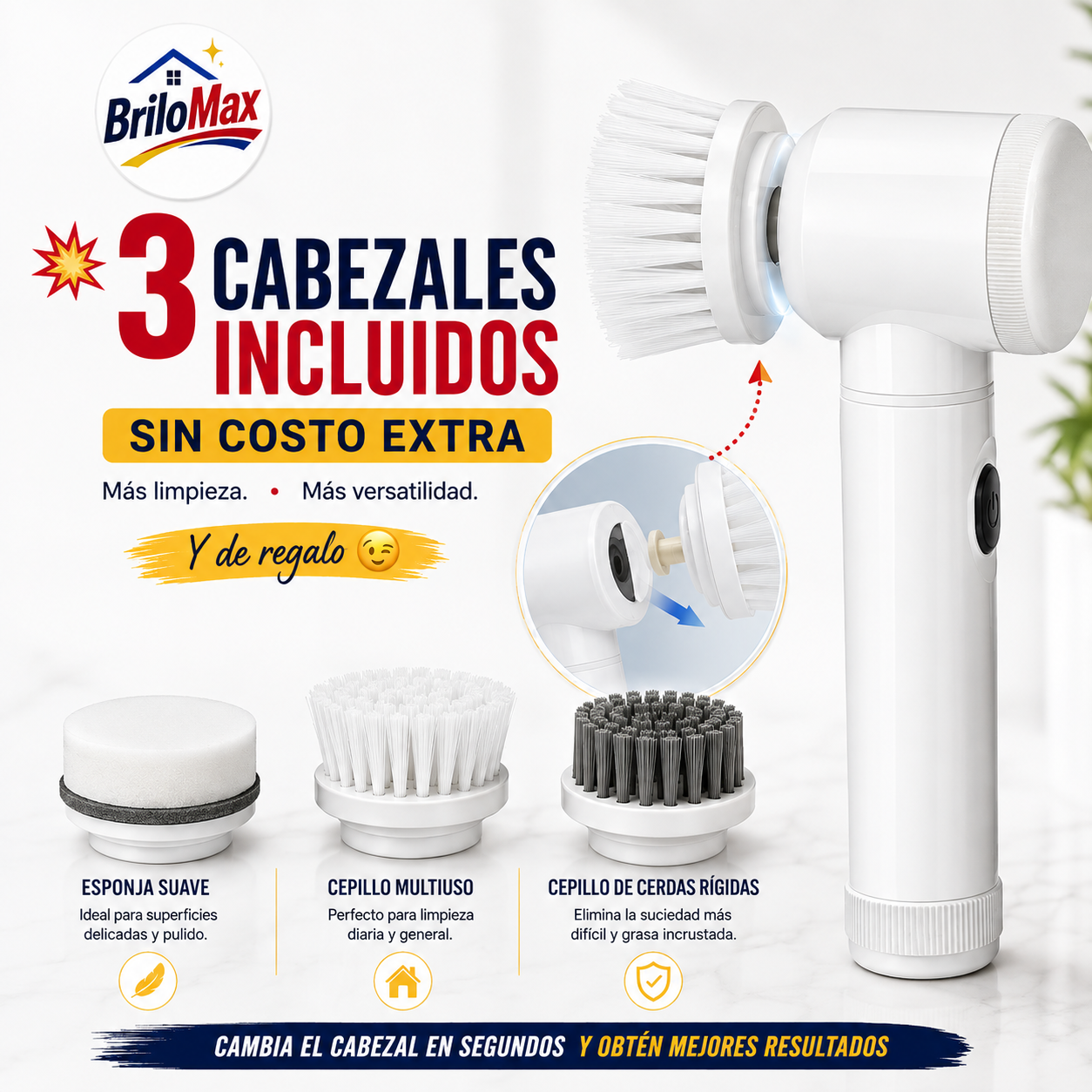 💪 EL CEPILLO ELÉCTRICO QUE HACE EL TRABAJO POR TI 🫵